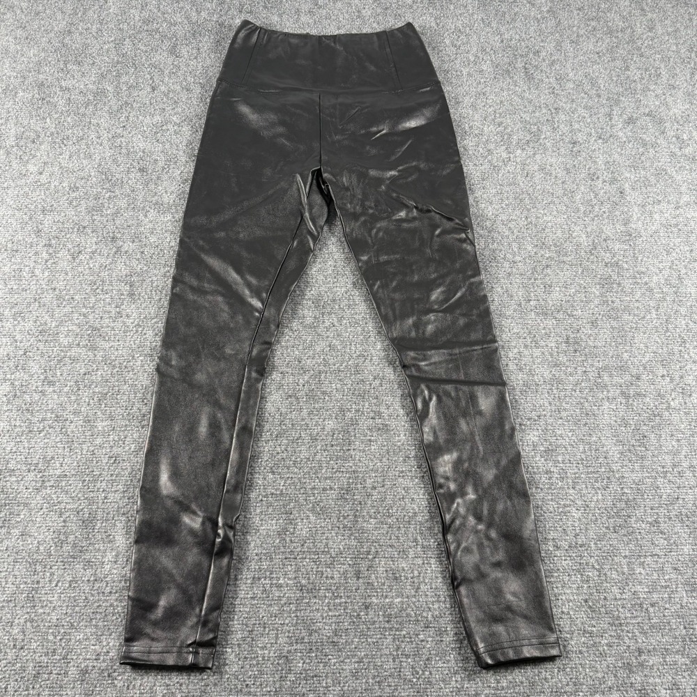 Lovefire Faux Leather Leggings Womens XS Black High Rise Skinny Coated Pants